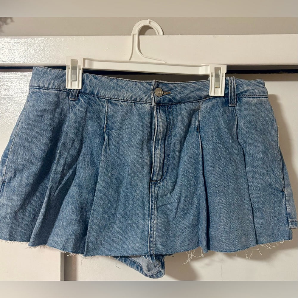 Denim Blue Women's Skort